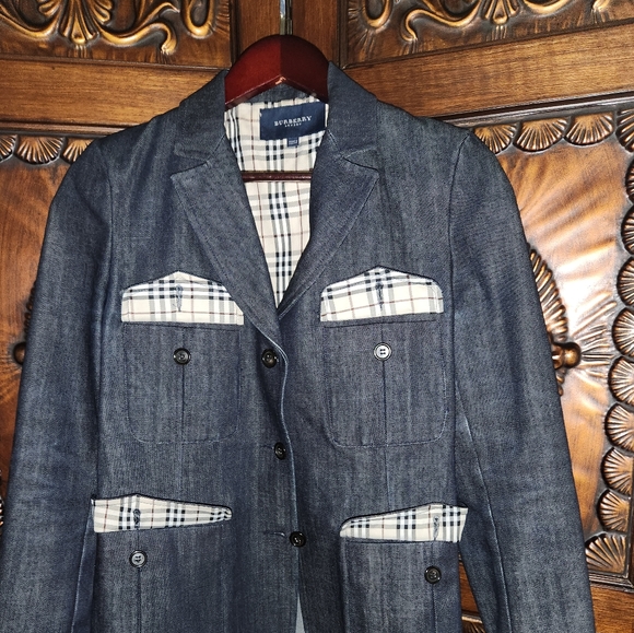 Authentic Burberry Denim Jacket - Picture 8 of 15